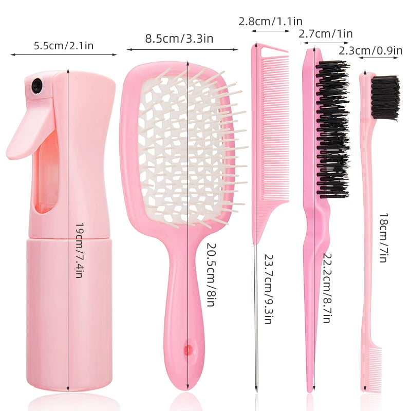 Detangling Hair Brush Set